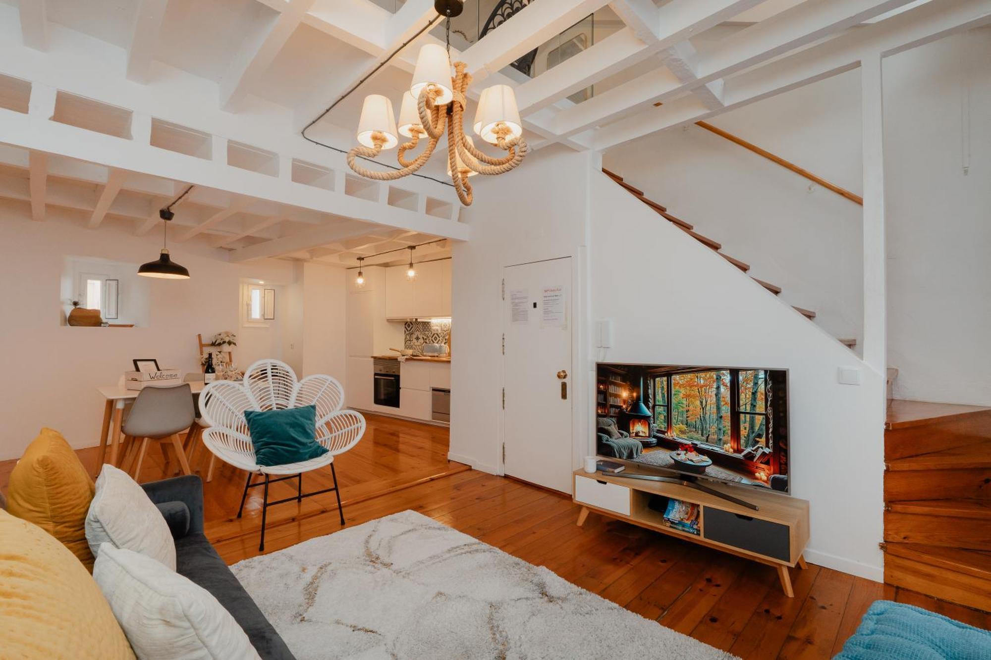 Apartmán Stylish Getaway In A Mezzanine Flat By The Castle Lisboa Exteriér fotografie