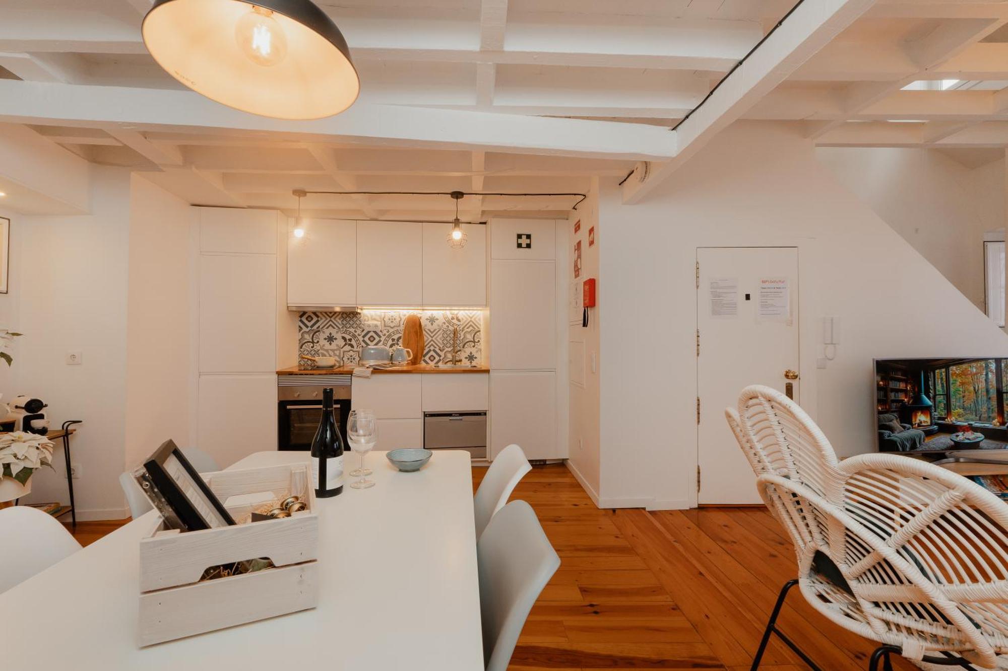 Apartmán Stylish Getaway In A Mezzanine Flat By The Castle Lisboa Exteriér fotografie