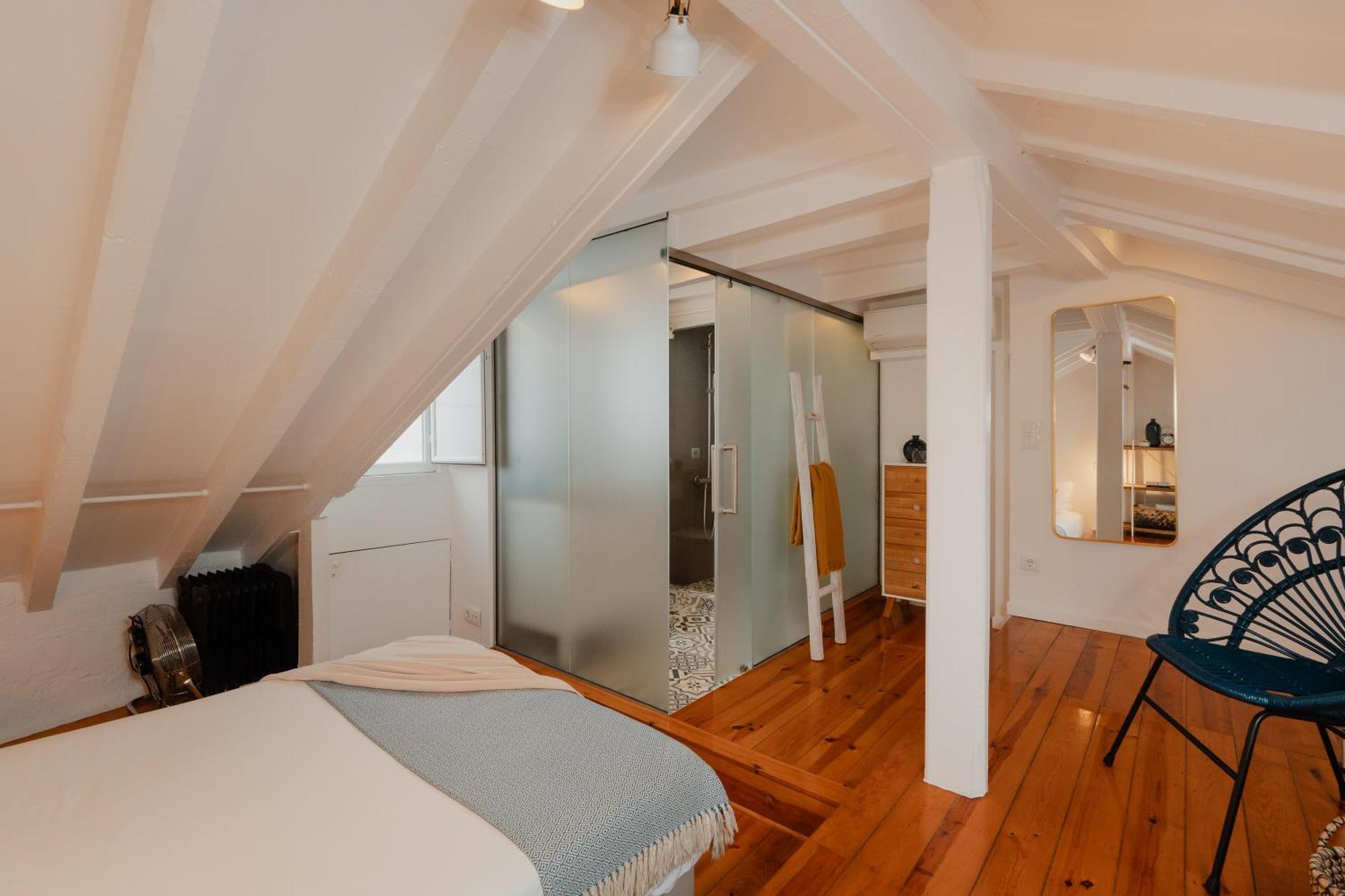 Apartmán Stylish Getaway In A Mezzanine Flat By The Castle Lisboa Exteriér fotografie